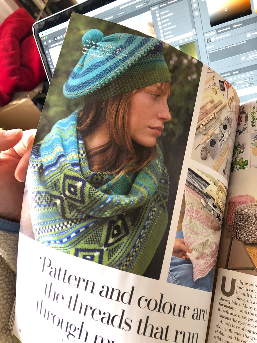 Muszę się pochwalić:  zdjęcia mojej córy w magazynie Country Homes 🙂
