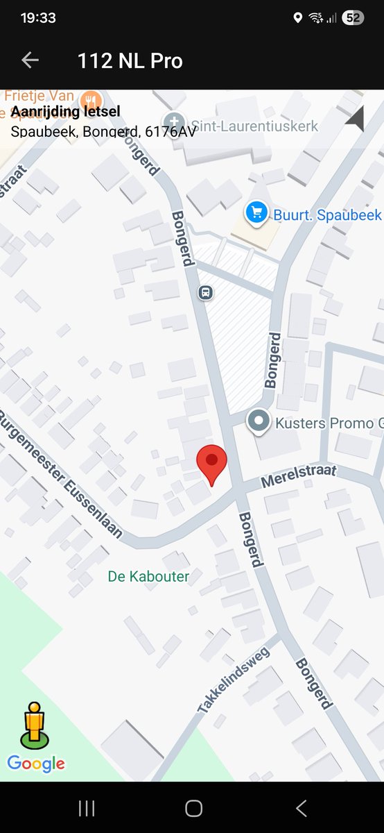 Aanrijding met vermoedelijk letsel in Spaubeek