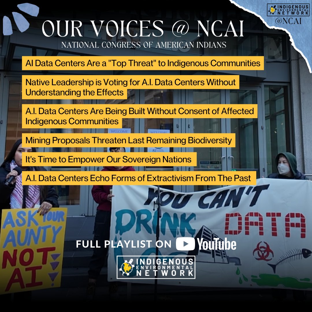 Indigenous Environmental Network tweet media