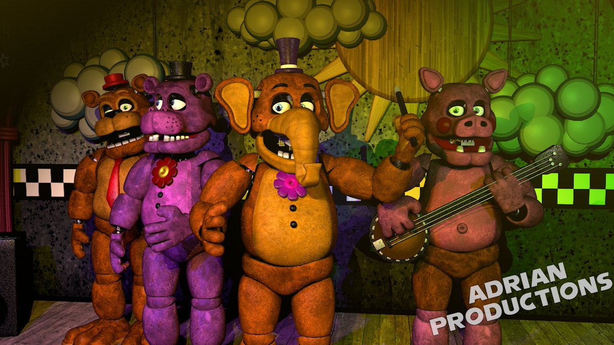 adrianprodreal's tweet photo. The Mediocre Band.
Credits on ALT.
A Banda Mediocre.
Créditos no ALT.
#FNAF #C4D #OrvilleElephant #MrHippo #Pigpatch #cinema4d #FNAFMovie #fivenightsatfreddys #FNAF2Movie #NeddBear #HappyFrog #FNAF2Movie https://t.co/pur842wCbU