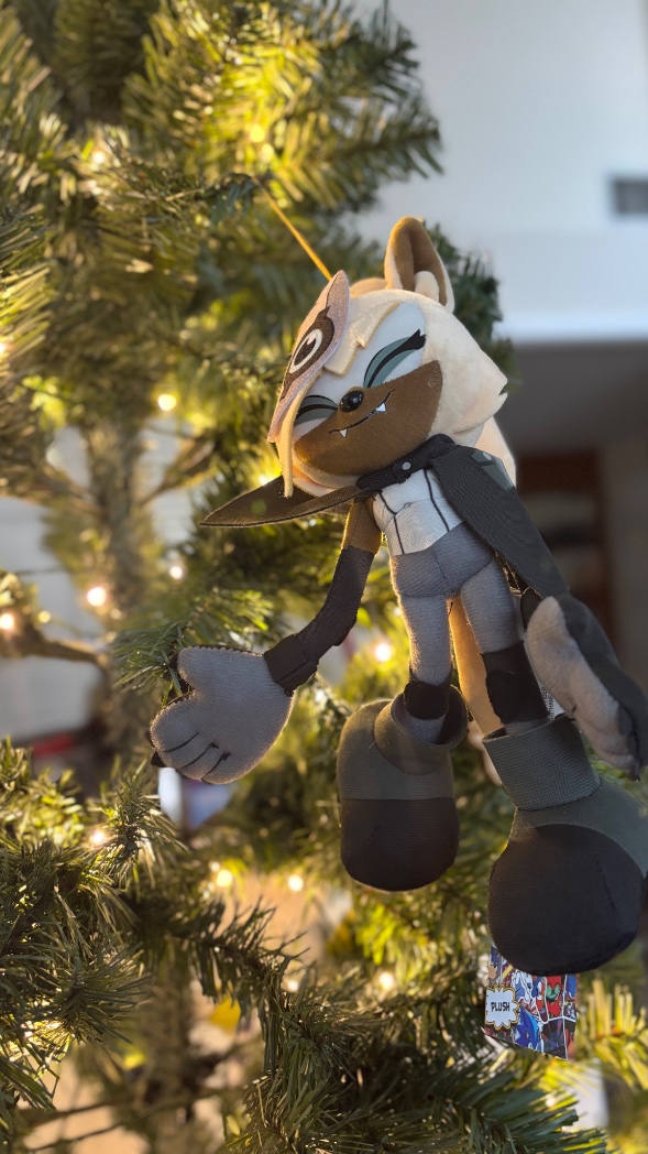 we took down the tree already but had to take a pic of her first 🥹