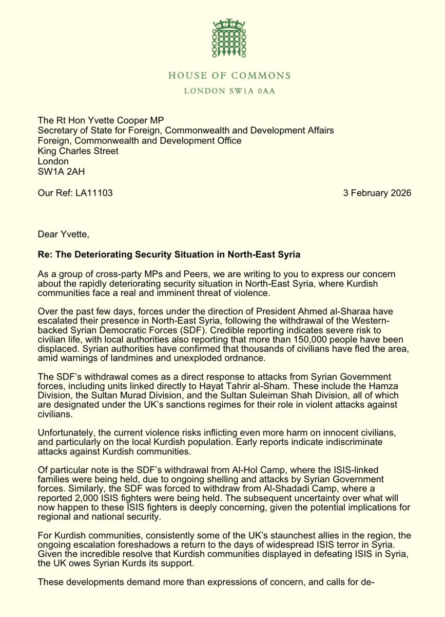 Centre for Kurdish Progress tweet media