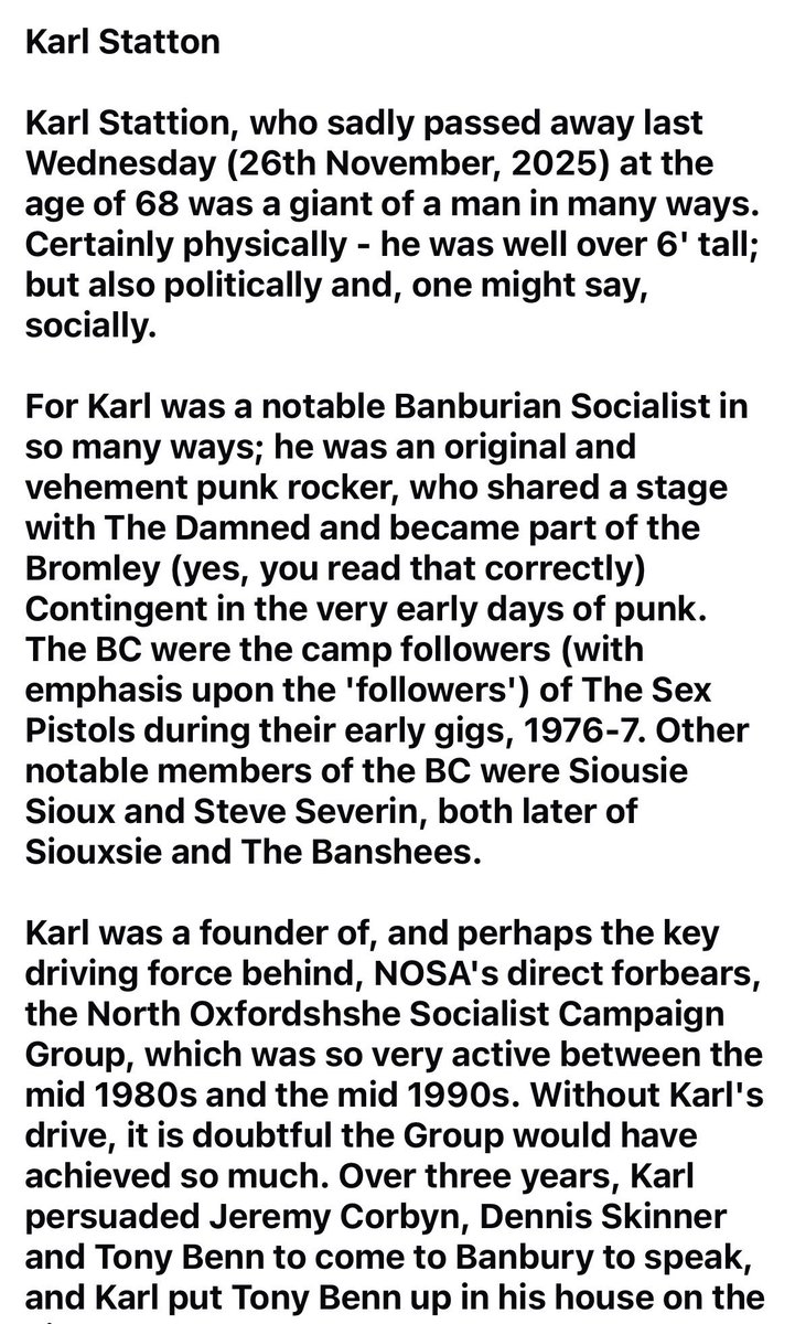 BanburyUK's tweet image. At #themany event last night, we payed tribute to the late, great Karl Stratton who organised with Tony Benn and @jeremycorbyn 

Karl’s family gifted me a pamphlet and it was only today I realised it was signed by Tony Benn himself!

Amidst the noise these moment are so precious