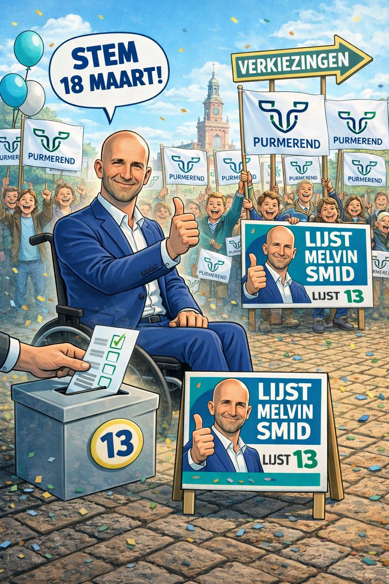 Aftellen naar 18 maart!

#LijstMelvinSmid #gemeenteraadsverkiezingen #Purmerend #Beemster #stem18maart