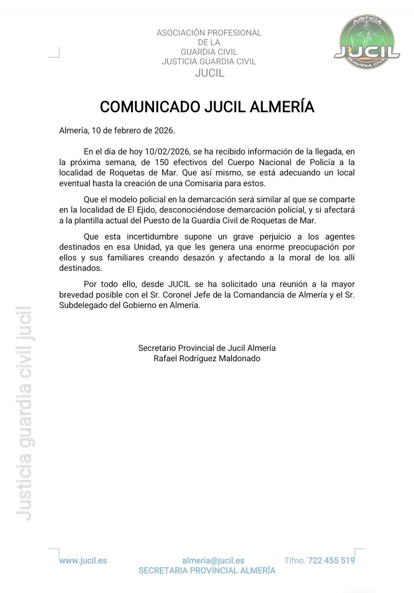 Jucil Almería tweet media