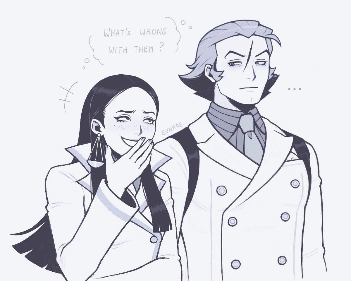 Calisto doodles
I haven't had much time to draw..
#CalistoYew #AceAttorney
