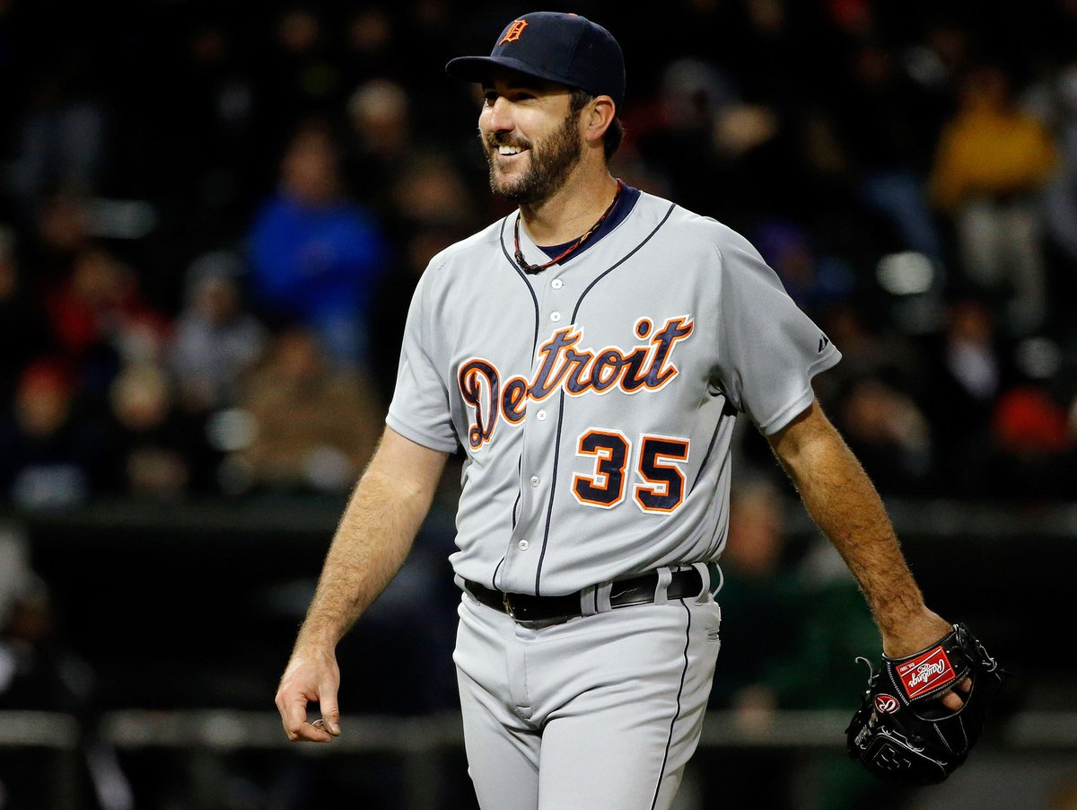 huskyfanE's tweet image. First look at Justin Verlander photoshopped in a #Tigers uniform👀