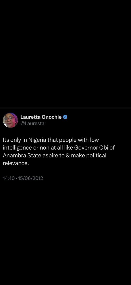 Auntie <a href="/Laurestar/">Lauretta Onochie</a> has a word for <a href="/PeterObi/">Peter Obi</a>
