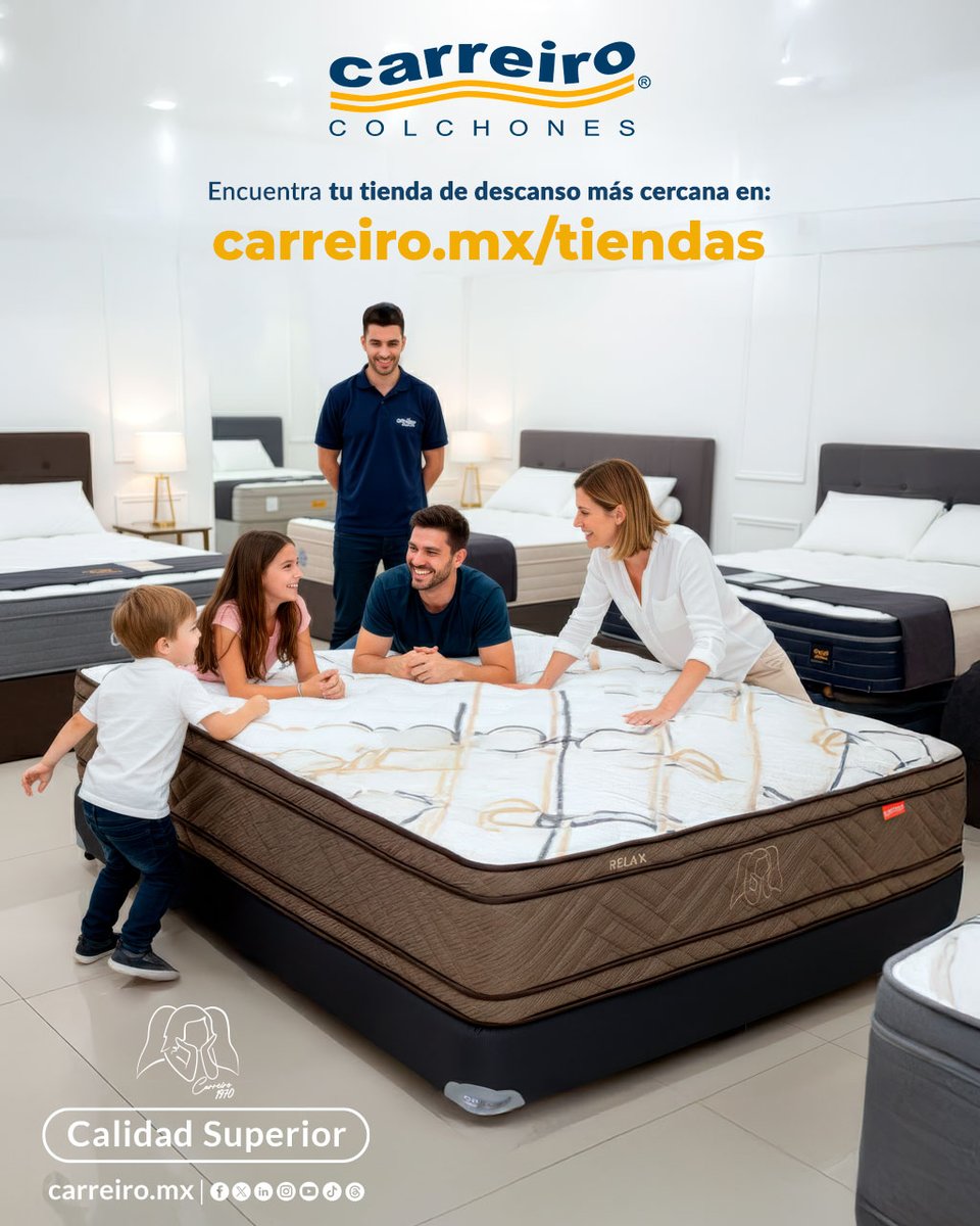 Colchones Carreiro® tweet media