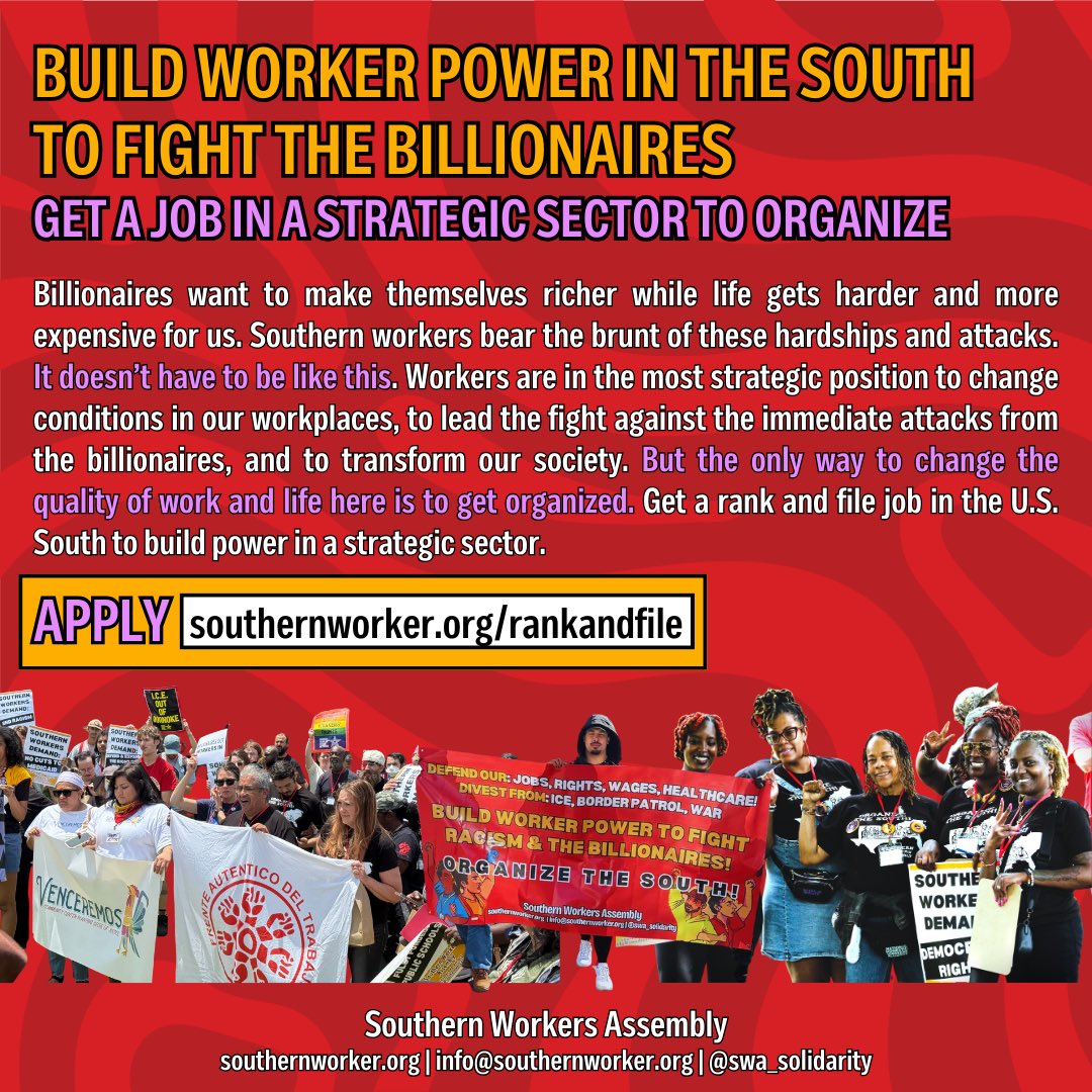 Southern Workers Assembly tweet media
