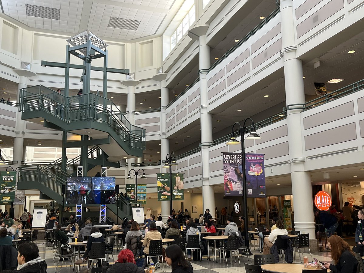 Olympics watch party underway at George Mason University for figure skater Ilia Malinin, who attends GMU