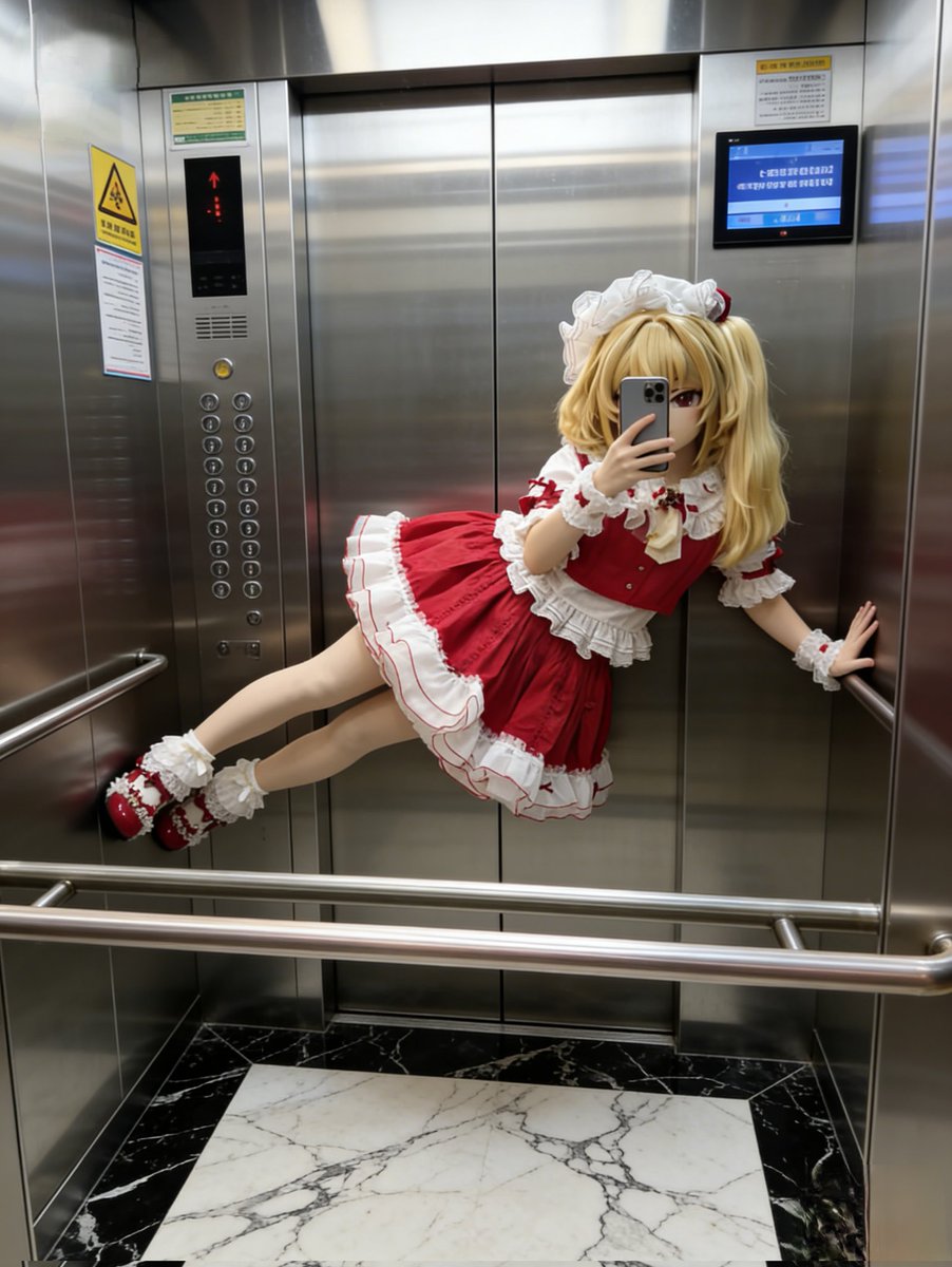 Mcc35503135's tweet image. #kigurumi 🛗抽象