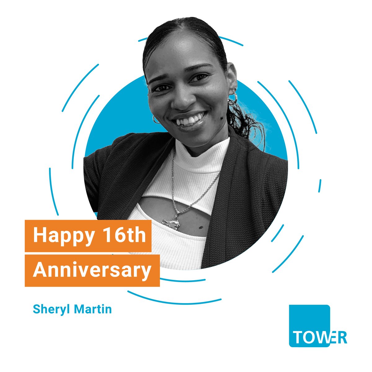 Today, we celebrate Sheryl’s #16Years with Tower. 🩷

Words from our founder, Lynne Byles:

“Sixteen years, countless moments of support and always keeping everything running smoothly — thank you, Sheryl, for being such an important part of the Tower story.”