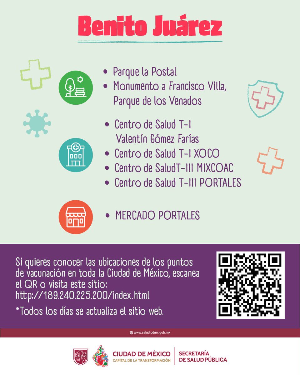 Secretaría de Salud Pública de la Ciudad de México tweet media