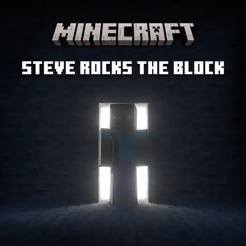 PJiggles_'s tweet photo. Apperently Mojang/Microsoft seemingly accidentally released a music album on YouTube Music called "Minecraft: Steve Rocks The Block" and then quickly deleted it about two weeks ago.
It just contains the 6 Minecraft remixes from Smash Bros Ultimate. Here's the album cover https://t.co/bo27o3LEIr