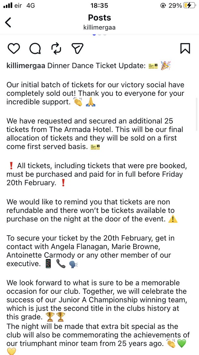 Killimer GAA Club tweet media