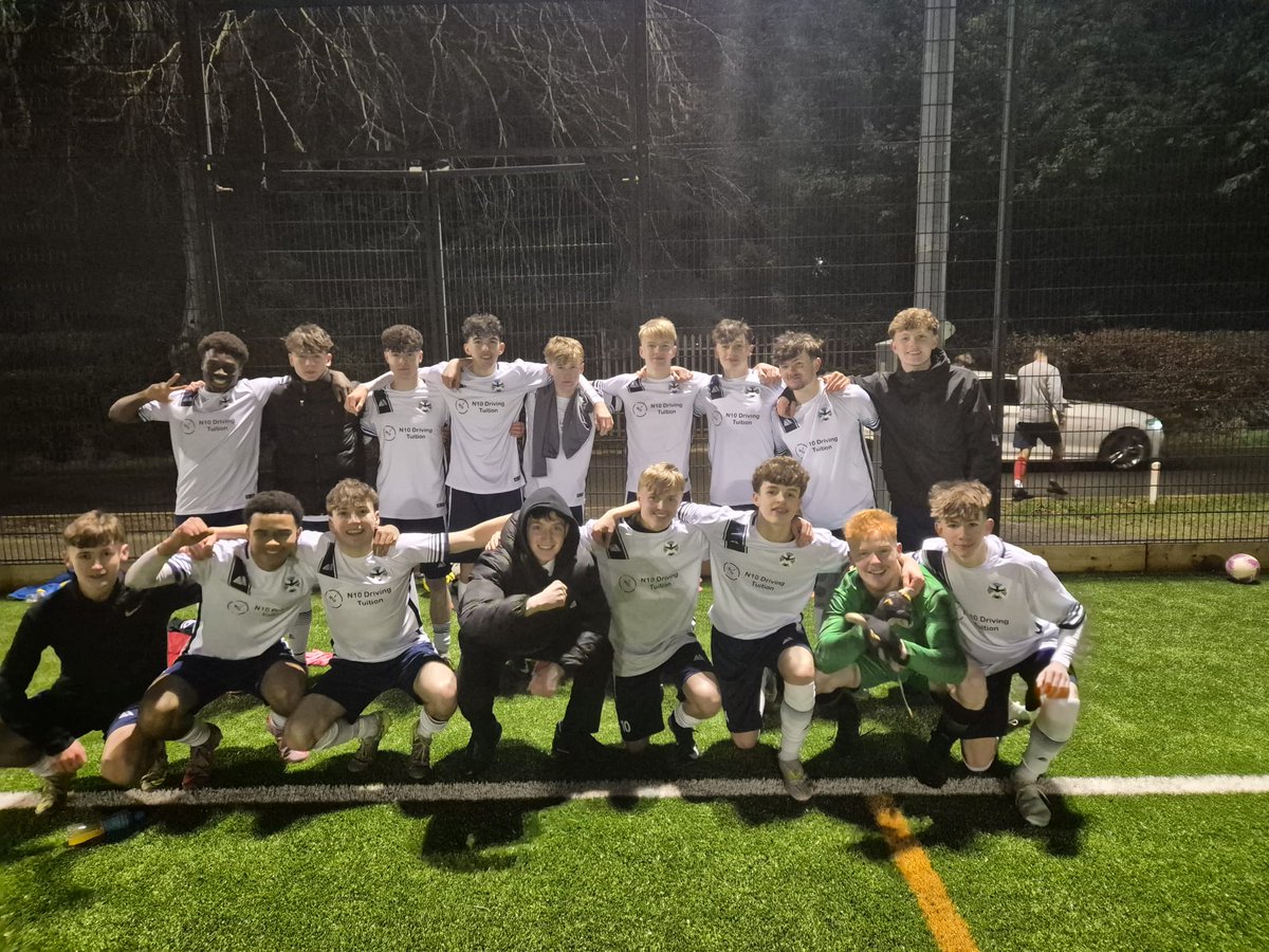 Congratulations to our Under 18s who defeated <a href="/BearsdenAcademy/">Bearsden Academy</a> to reach the QF of the <a href="/sschoolsfa/">Scottish Schools' Football Association</a> senior shield. 👏👏👏
1-1 on the night. 7-6 win on penalties.
Mackrell ⚽