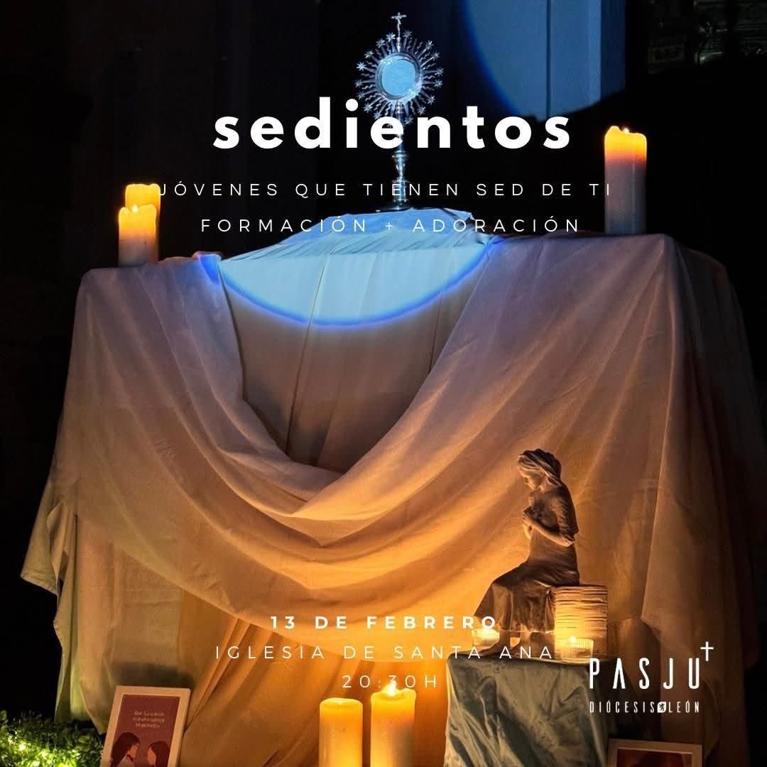 pasjuleon's tweet photo. ☝🏼Tendremos de nuevo #Sedientos, este viernes, con un tema especial, ya que se acerca la fecha de san Valentín, hablaremos del #AmorCristiano ✝️
⛪️ Parroquia de Santa Ana
🗓️ Viernes 13 a las 20:30h
No faltéis!!!! 🫵🏼💥
#iglesiaenleon #pasjuleon #leonesp #jovenescatolicos https://t.co/ApNtVLOUrW