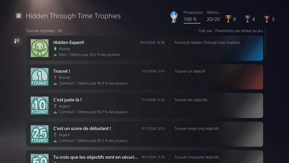 Val_SLL's tweet photo. 146eme platine. #HiddenThroughTime https://t.co/WArPUKqI4A