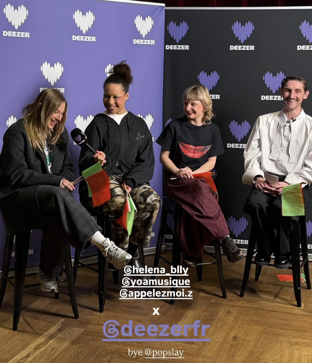 Debby_Debbo77's tweet image. Yoa, Zelie &amp;amp; Helena by @popslaynews ✨
@DeezerFR 
#deezer 
#Helenabailly