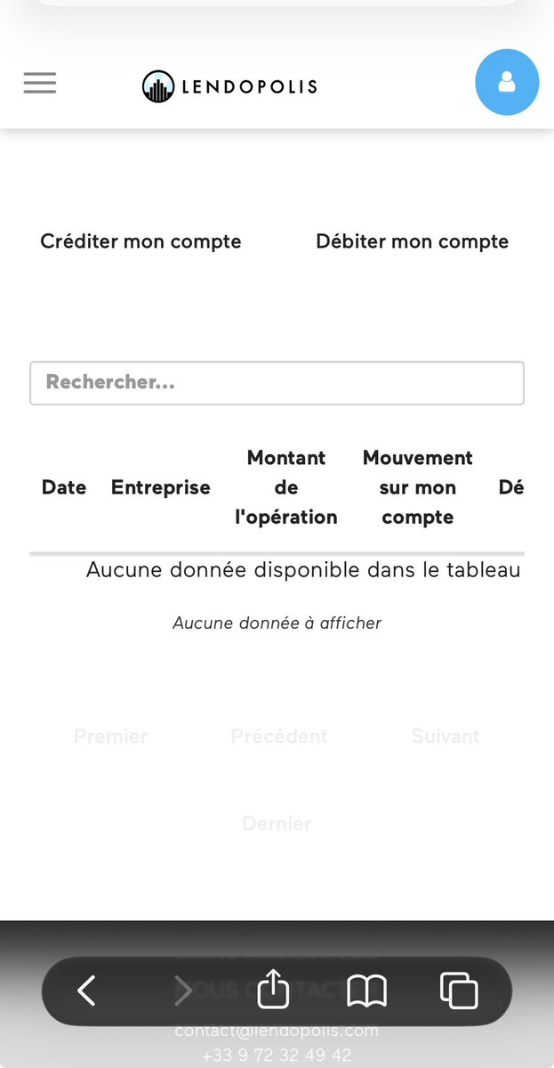 Nouvelle MAJ du site Lendopolis.
Seulement, impossible de voir l’historique ; pour vous aussi ?