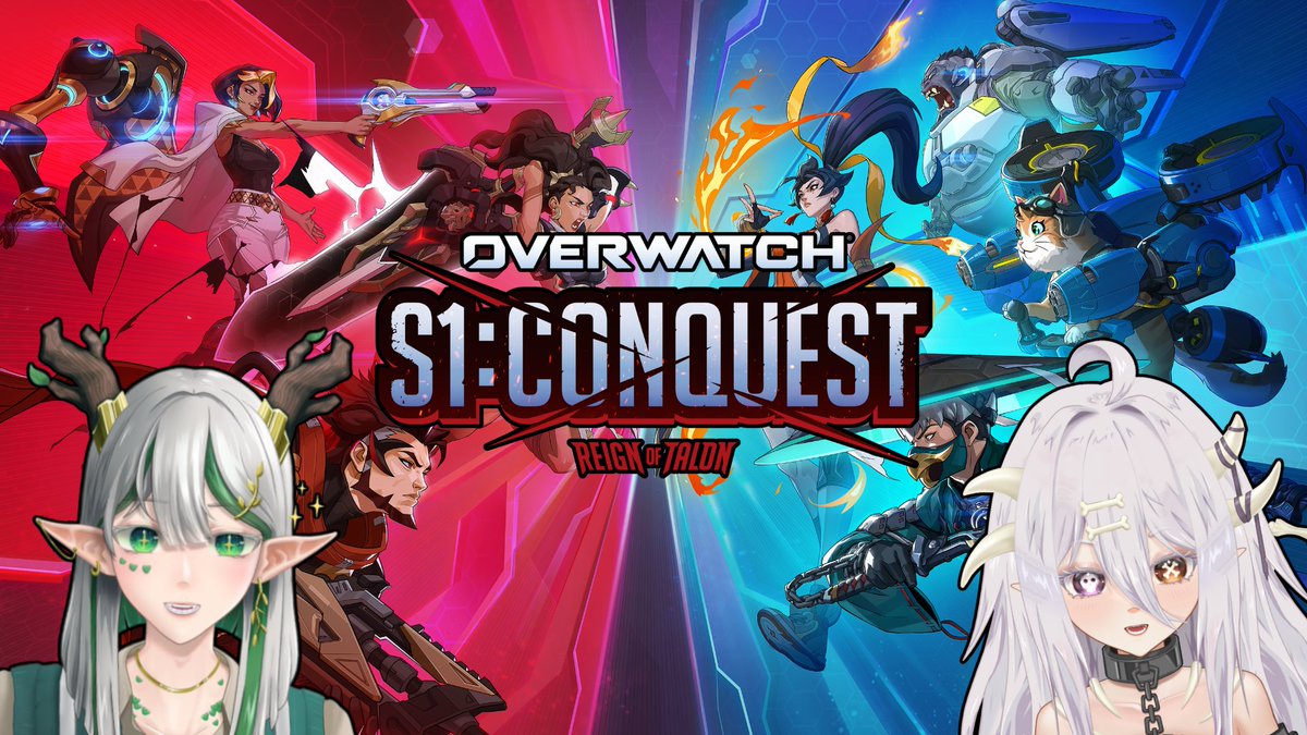 VelesTarra's tweet photo. Today we're doing our very first collab with @GutoHoneko on the new Overwatch 2 season !

So many new heroes to try ! 🥳

Live on Twitch in a forest near you 8PM CET : https://t.co/4Bk9K8doxL 
#Vtuber #ENVtuber #Overwatch https://t.co/QfOEhbgvE7