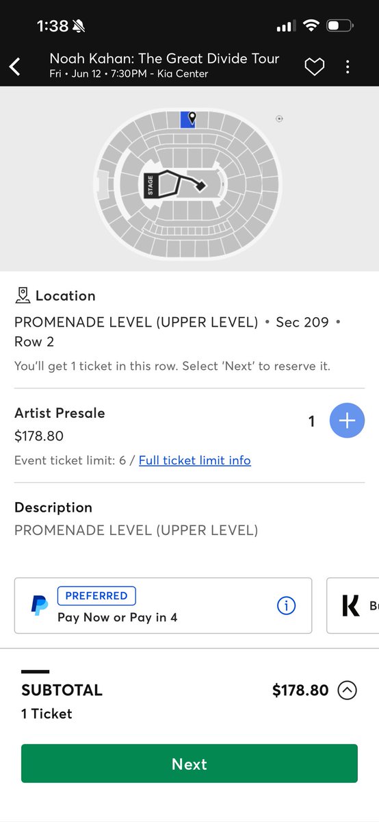 triny696's tweet photo. waiting for 1 hour in the Queue @Ticketmaster @NoahKahan  WHAT? That’s RIDICULOUS ARE U SERIOUS??? https://t.co/OiFjmcQIN2