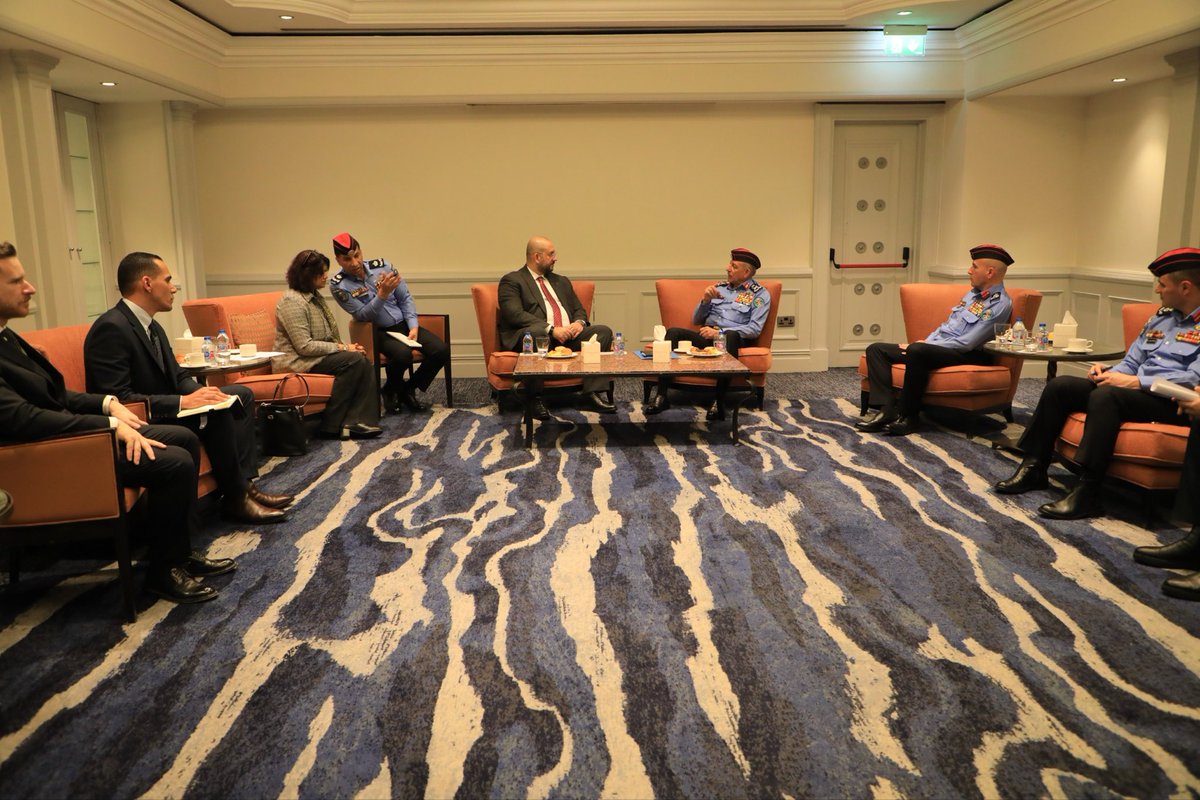 Honored to meet Major General Dr. Obeidallah Maaitah, Director General of the PSD. I expressed appreciation for our strong cooperation and reaffirmed IOM’s readiness to support border management efforts, recognizing Jordan as a regional model of best practice.