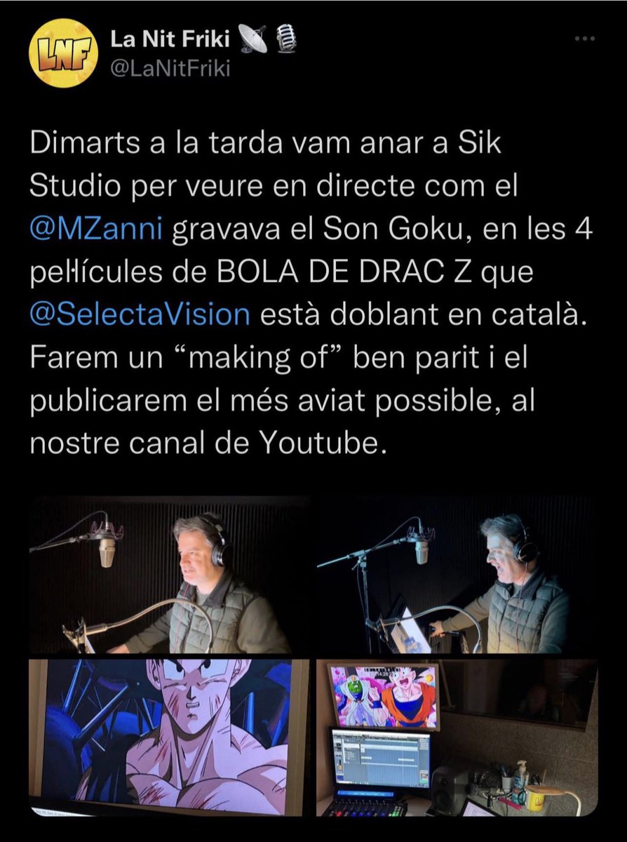 Avui fa 3 anys d’aquest Twit!!!
Gràcies <a href="/SelectaVision/">SelectaVisión</a>.

Podeu veure el vídeo sencer aquí: youtu.be/uFvJrgZ2U2o?si…