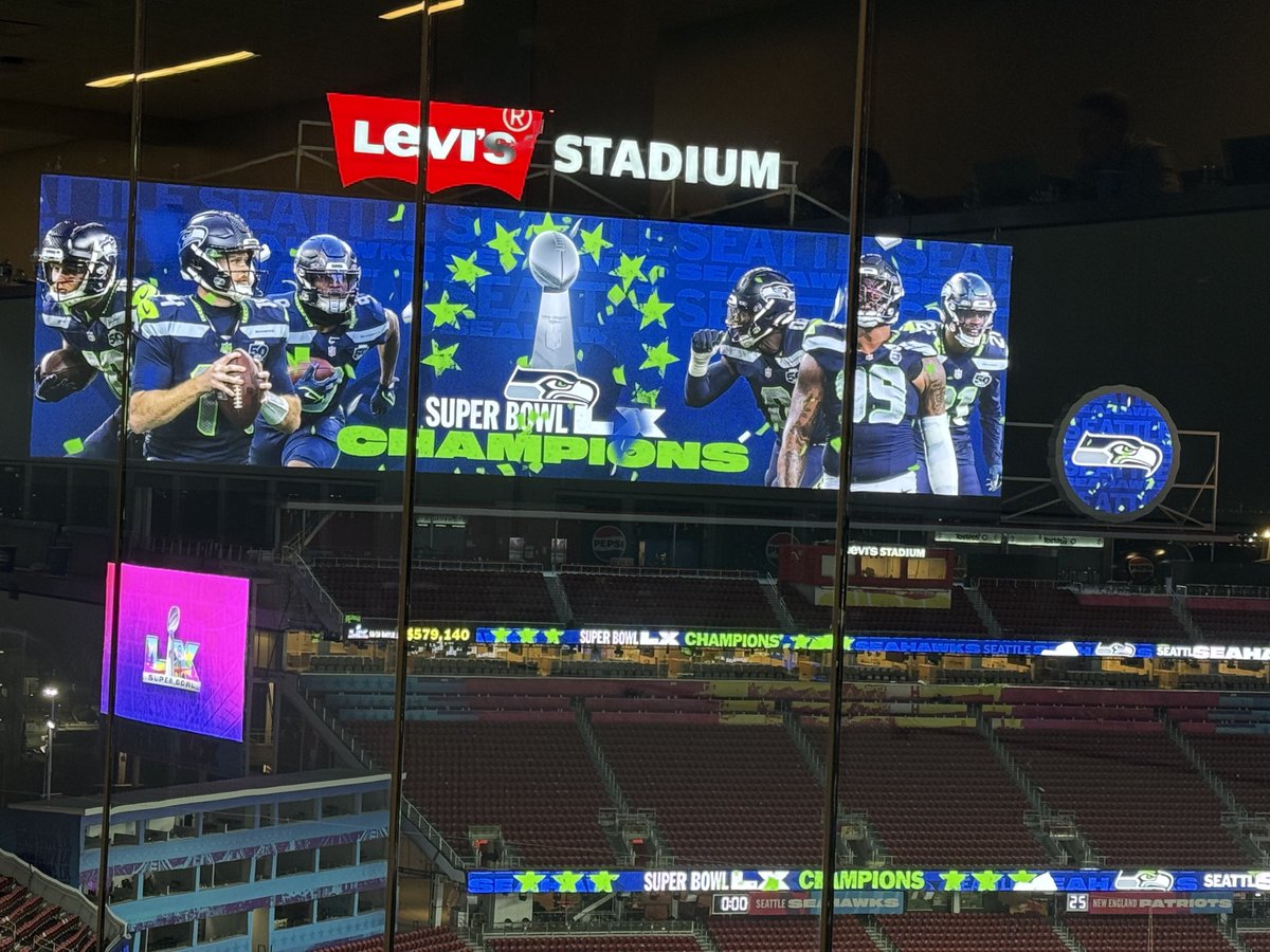 Honest thought:

If the 49ers won a Super Bowl in Lumen Field, I think I would want a new stadium. It wouldn’t feel like ours anymore. Forever tainted. 

Thankfully, that’ll never happen.