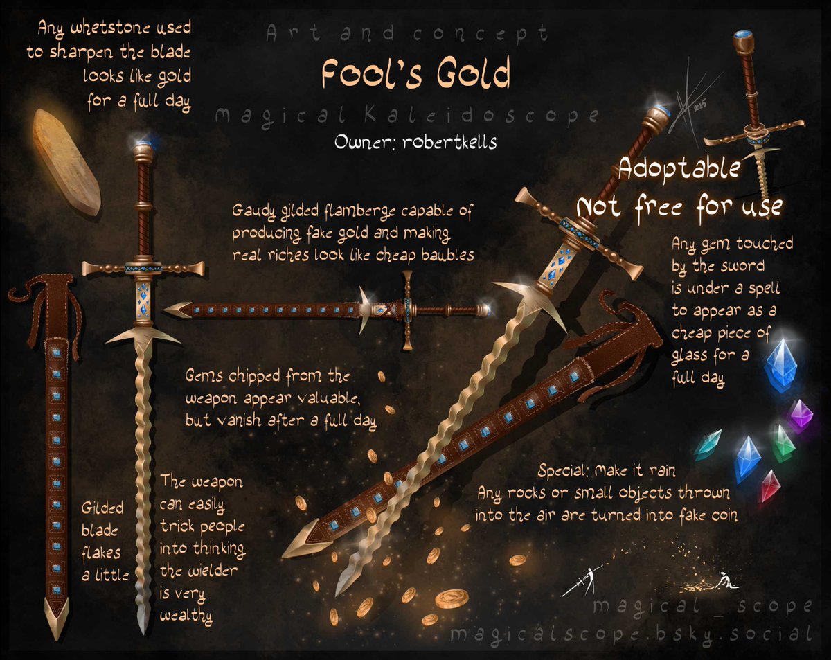 Fool's Gold
Feybruary 2025 work