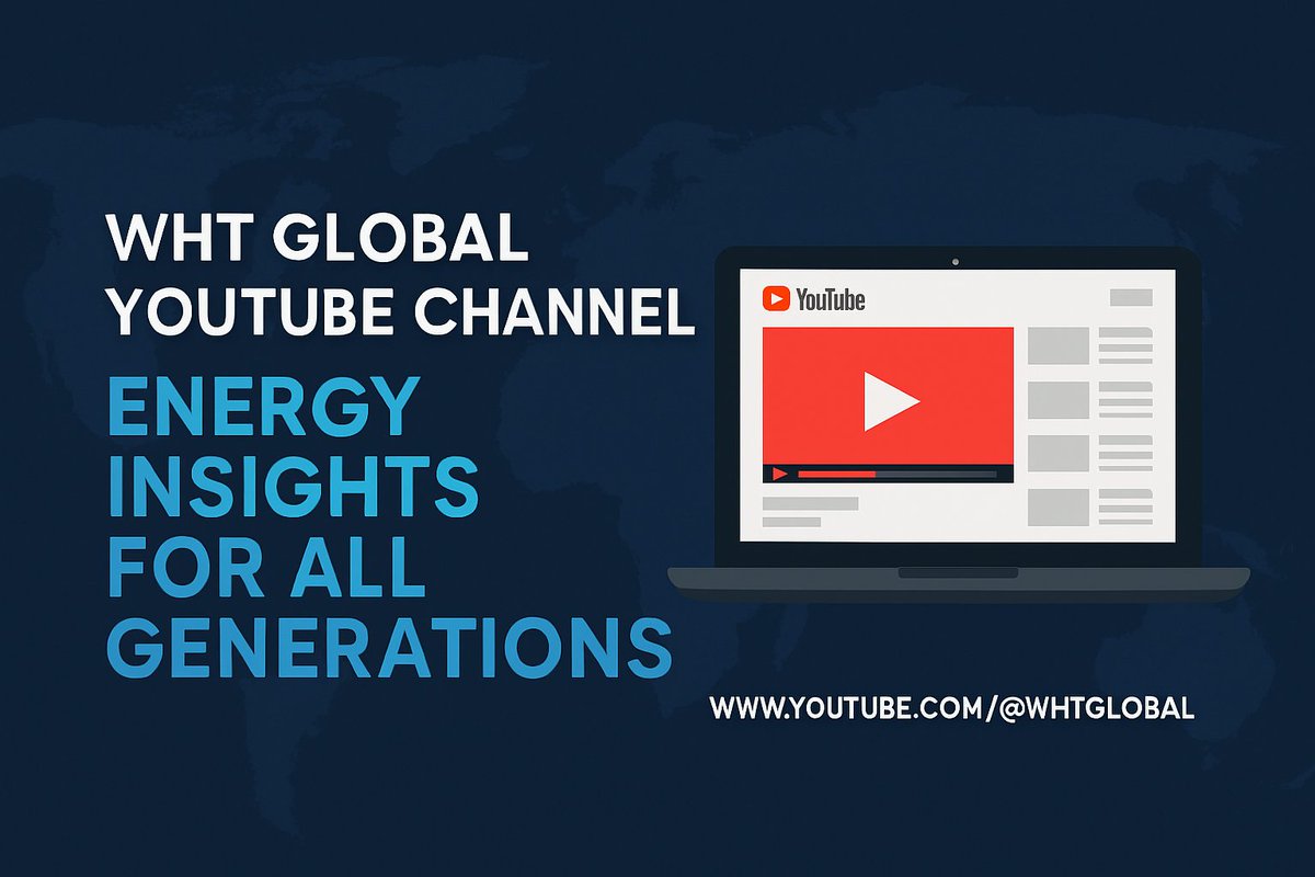 WhtConstruction's tweet photo. ๐ WHT Global YouTube Channel โ Energy Insights for All Generations
๐น Renewables
๐น Storage
๐น Advanced Energy
๐น Conventional Power
๐น Analytical Content analyses of global energy trends
๐บ Explore:
https://t.co/pPUg5OfOjZ
#WHTGlobal #EnergyTransition https://t.co/pR7UyYvpry
