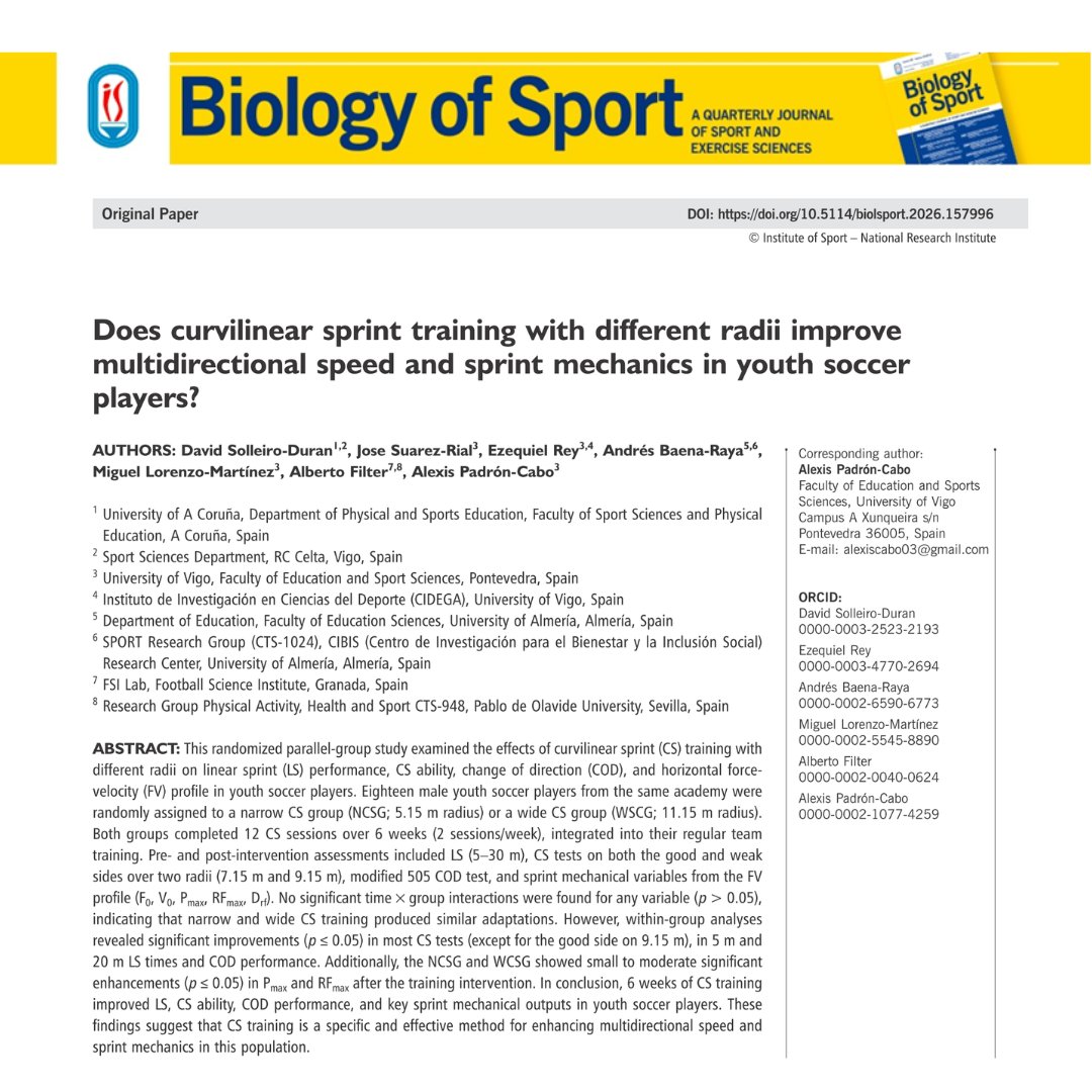 Biology of Sport tweet media