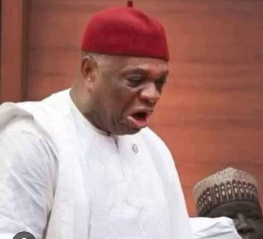 "There is no network coverage in my Village, I vote NO to Electronic Transmission of Results" 

- Orji Uzor Kalu.