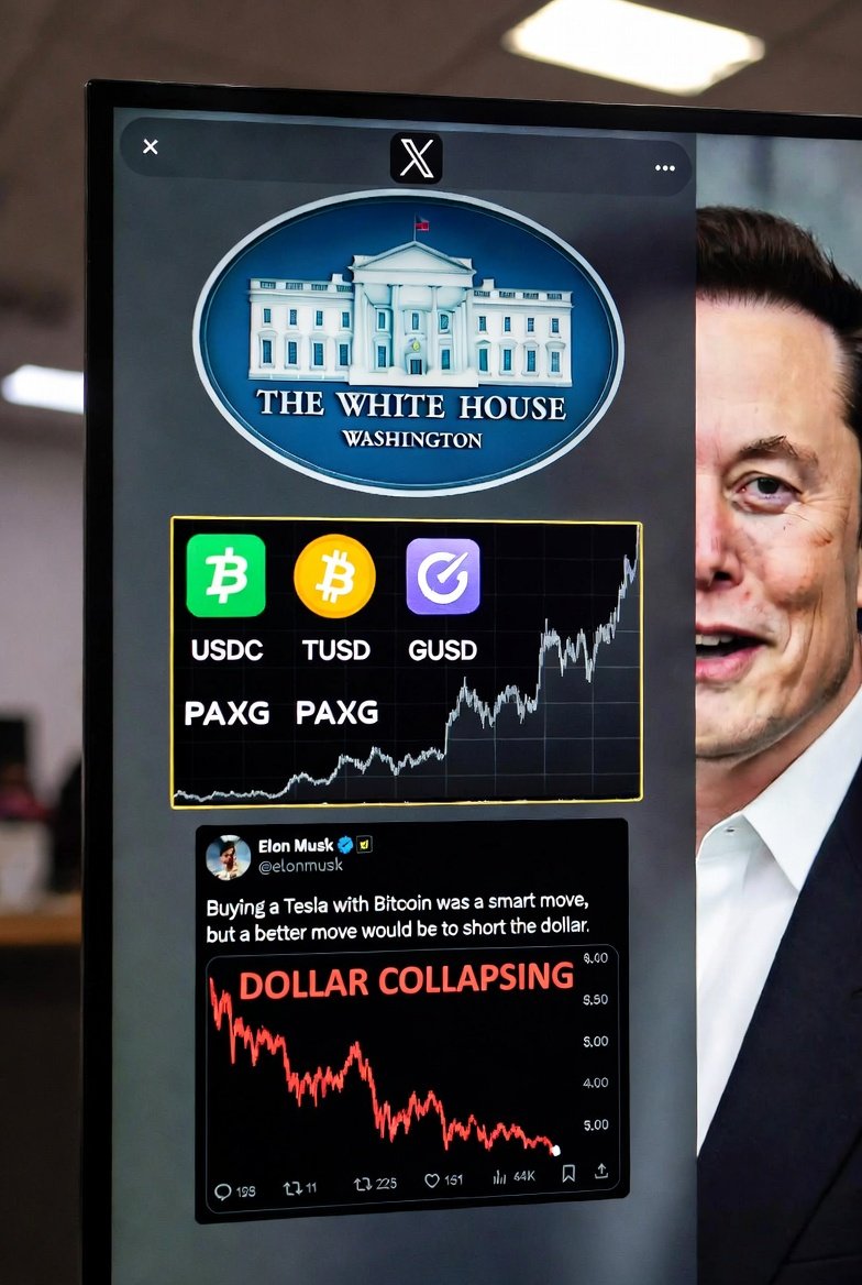 TRSCALP's tweet photo. Elon Musk: 'Doların sonu geliyor' 🚨
BTC $70K'da toparlanırken herkes soruyor: Musk yine Bitcoin mi alacak? Tesla BTC bombası mı patlatacak? 😱🐳
Retail panikte, balinalar mı bekliyor? Sizce? #Bitcoin #ElonMusk #Crypto" https://t.co/SeswcG6R7s