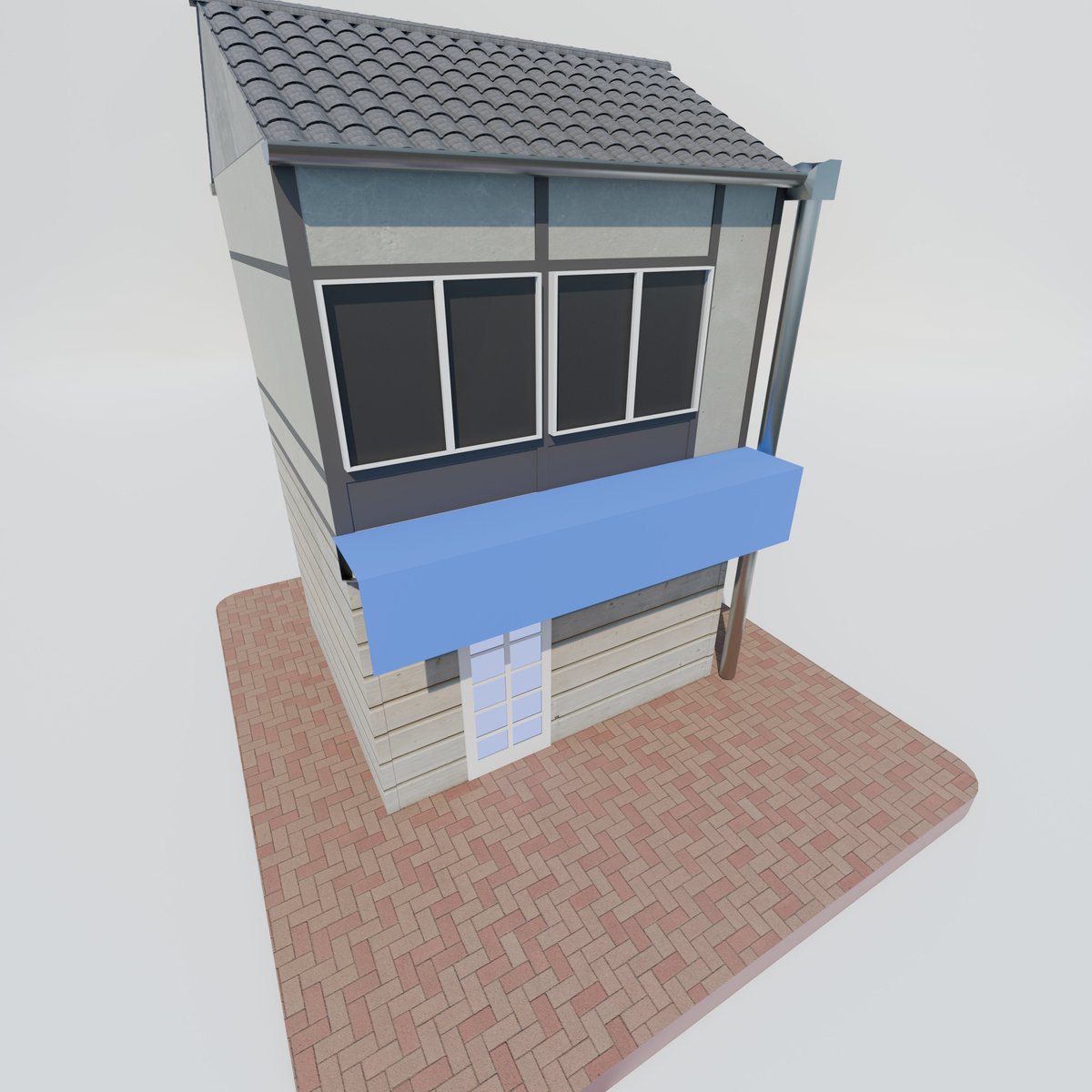 LinLink2002's tweet photo. making house in blender https://t.co/LnhJ3221eK