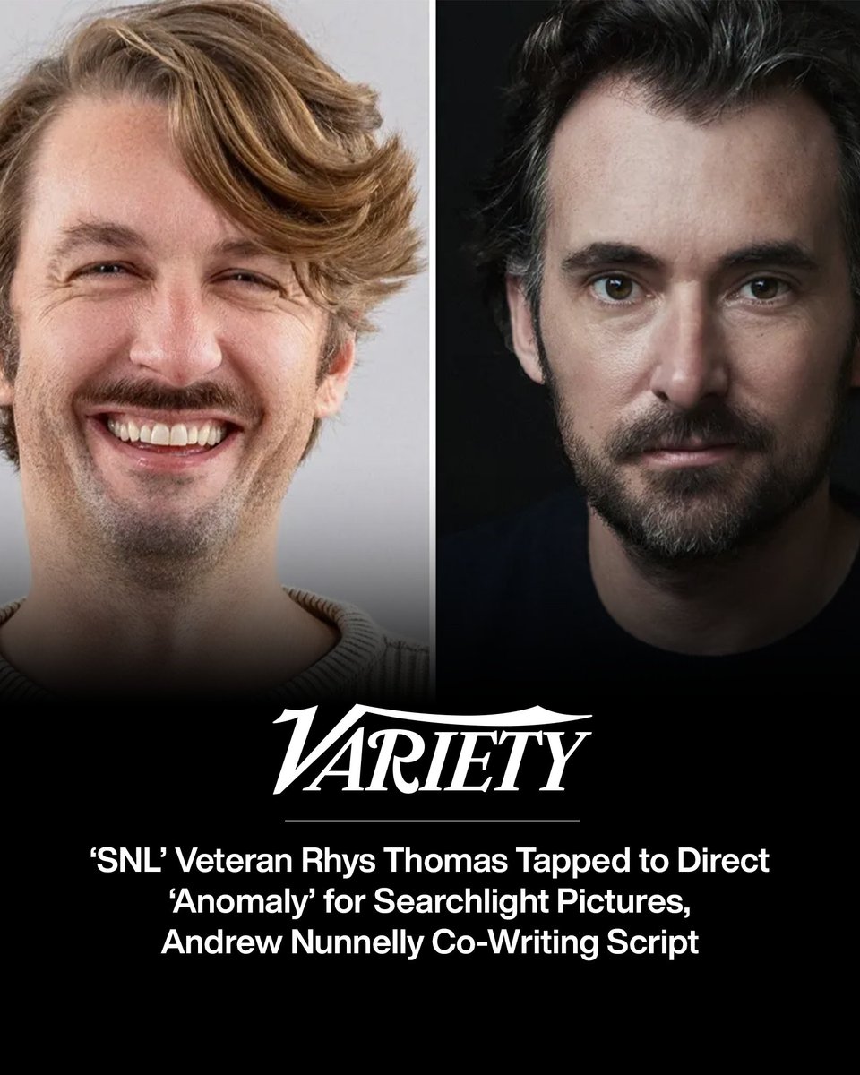 searchlightpics's tweet image. Rhys Thomas is set to direct ANOMALY, co-written by Andrew Nunnelly. #Anomaly