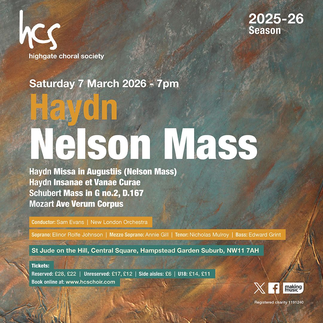 Highgate Choral Society tweet media