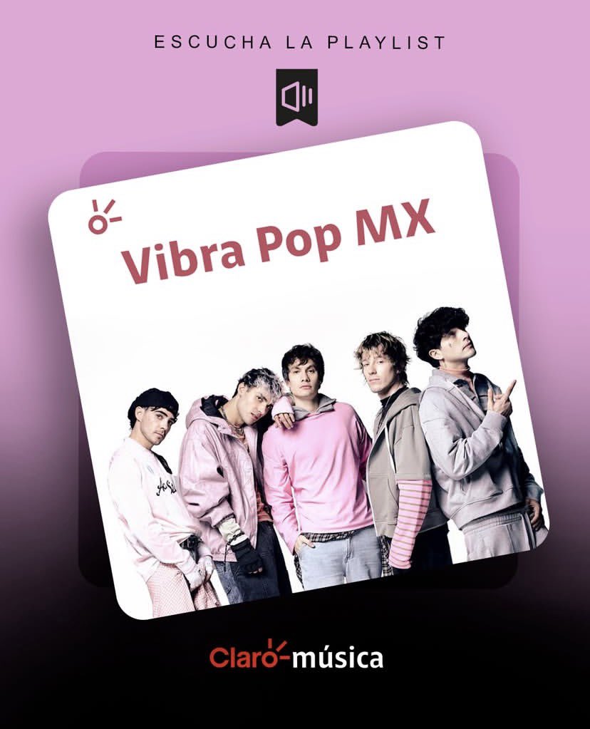 OTRA VEZ (ONE MORE TIME) de @cd9  <a href="/alannavarro/">Alan Navarro</a> <a href="/alannavarro/">Alan Navarro</a> <a href="/JosDice/">Jos Canela</a> <a href="/bryanmouque/">Bryan Mouque</a> <a href="/freddyleyva/">Freddy Leyva</a> esta en la playlist de “Vibra Pop Mx” de <a href="/ClaromusicaMX/">Claro música México</a>