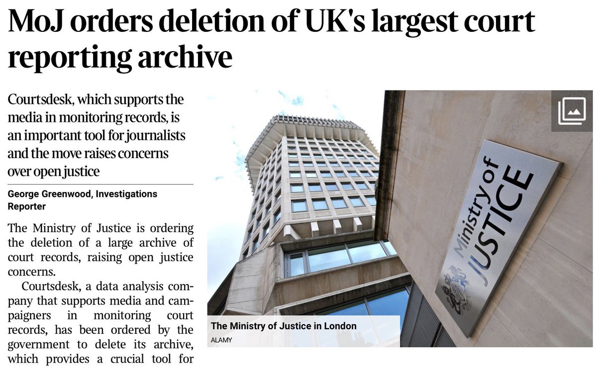 CPhilpOfficial's tweet image. This is a cover up 

I set this system up about 5 years ago when I was a Minister 

These courts records contain data on crimes committed by illegal immigrants &amp;amp; data on the rape gang scandal

Yet the government wants to delete it all 

They have learnt nothing