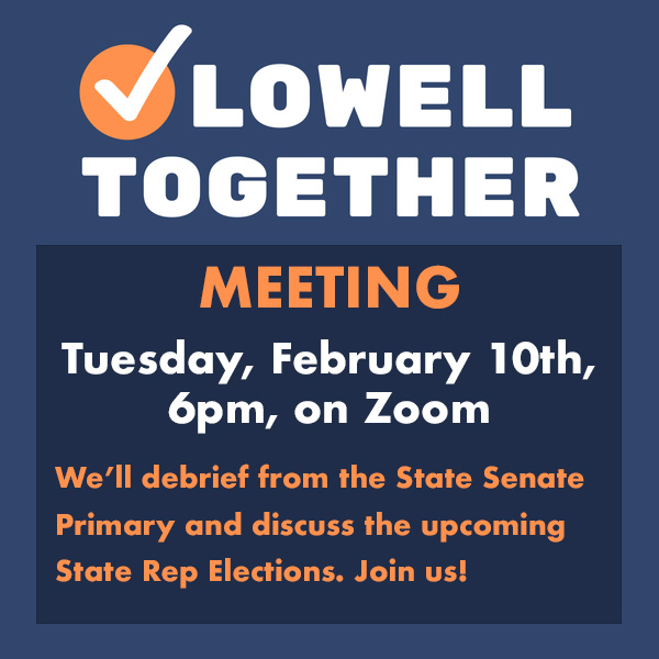 solidaritylowel's tweet photo. Lowell Together Meeting Tonight! Postcards Thursday! - https://t.co/QyCphCsbMK https://t.co/Ia8WDXeUJL
