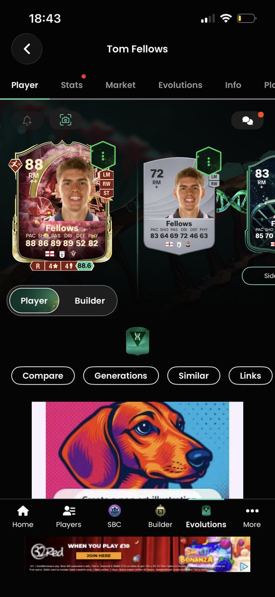 Jack_Quinton's tweet photo. @FIFA22_INFO Anyone else’s evos been downgraded? https://t.co/Zf7FKJbNUI