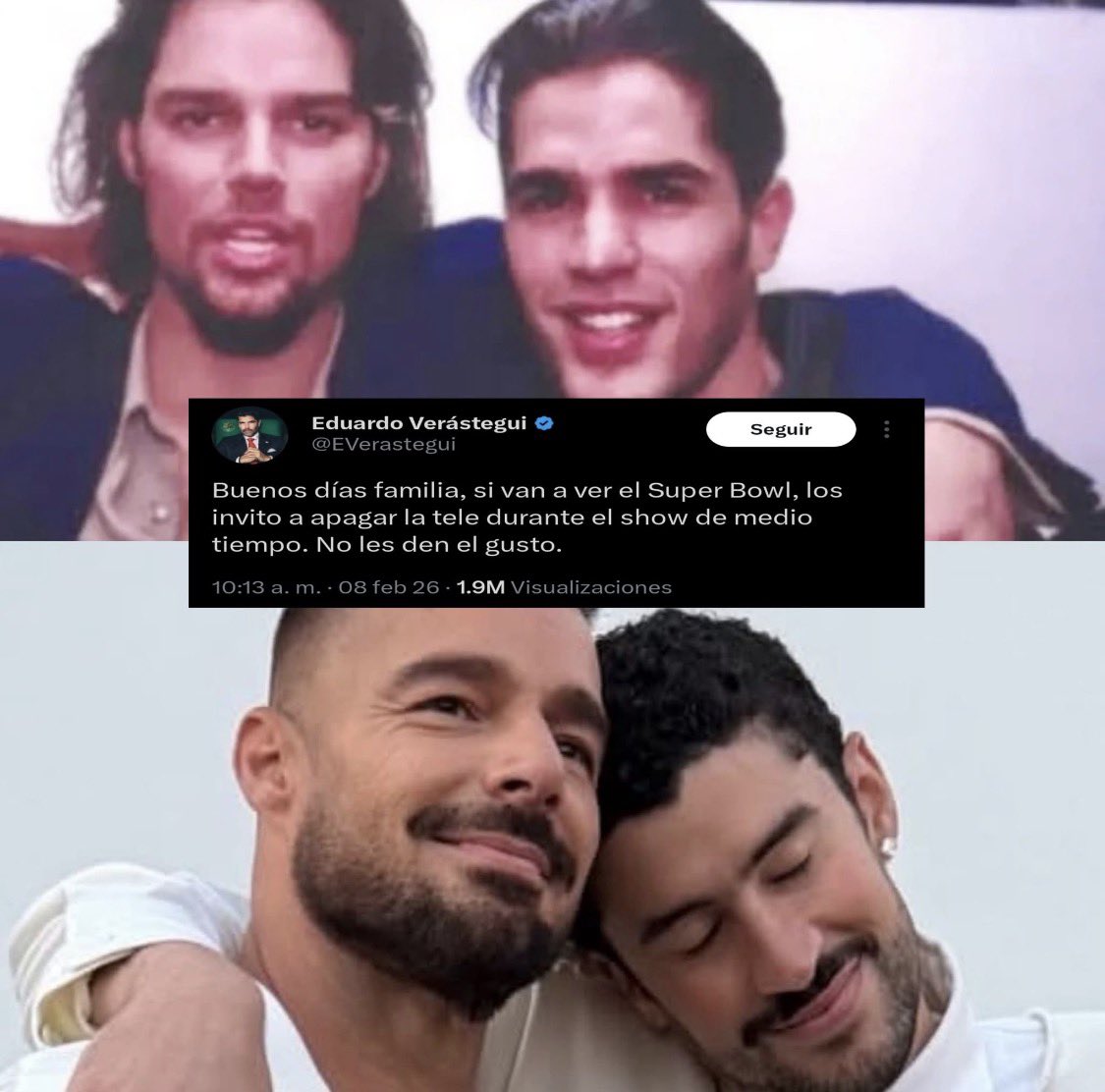luis400's tweet photo. @_VicenteSerrano @sanbenito @ricky_martin https://t.co/AbYo1osg4E