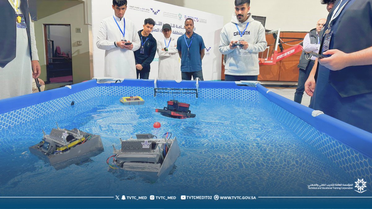 التدريب التقني بمنطقة المدينة المنورة tweet media