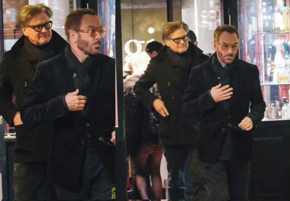 🚨 | Tom Ford y Colin Firth, miembros del elenco de "Cry to Heaven", fueron vistos recientemente en Roma. 

¿Y Adele? Bien, gracias.