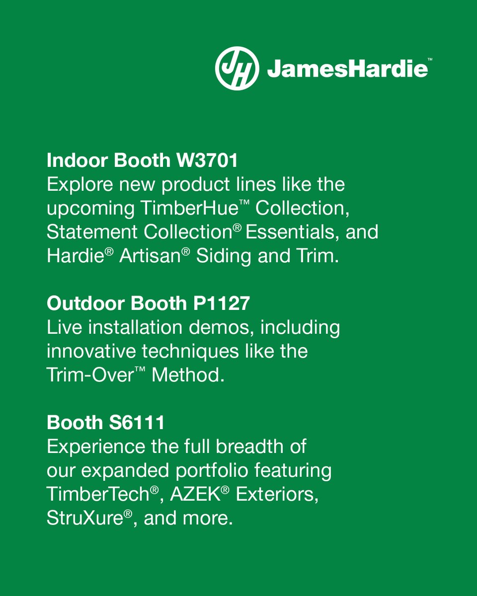 James Hardie tweet media