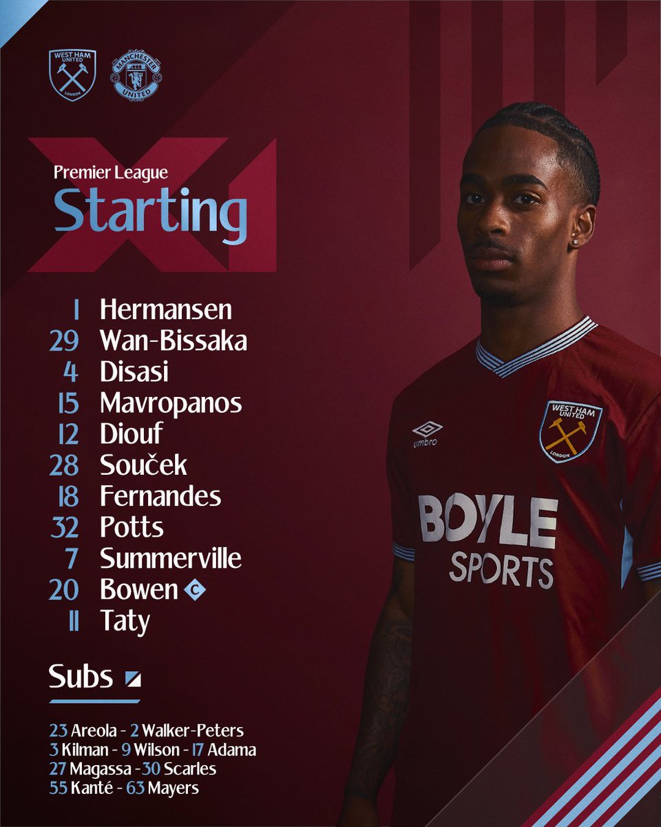 West Ham United tweet media