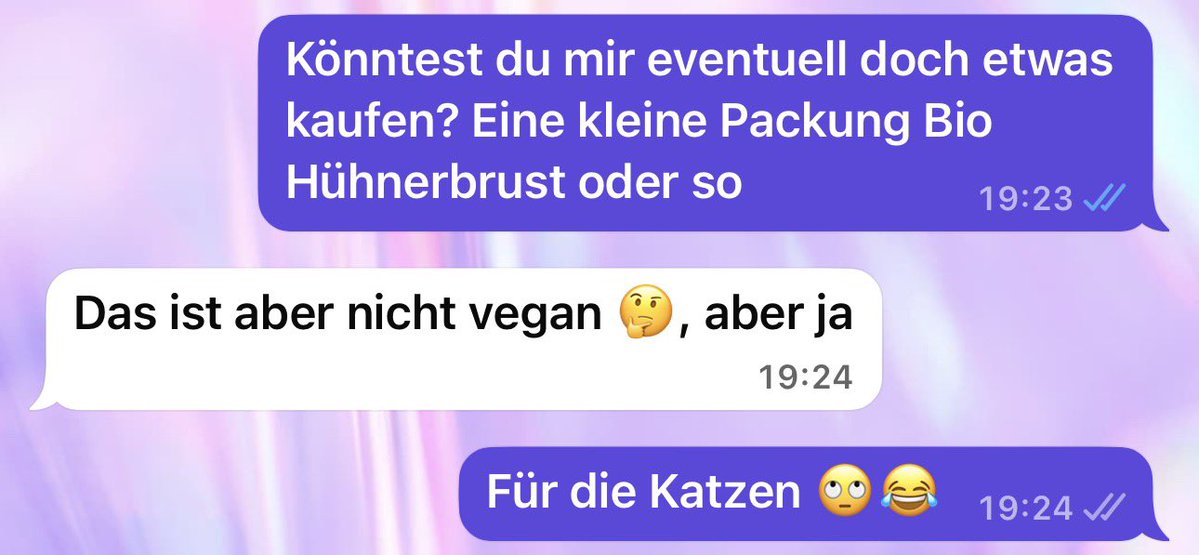 Denkt er ich bin dumm?! 😭