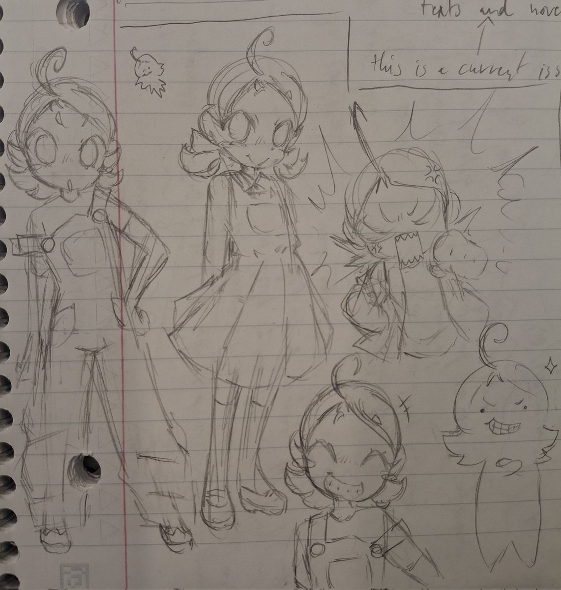 Today's Ojamajo doodles
Itssssss Aiko 😼