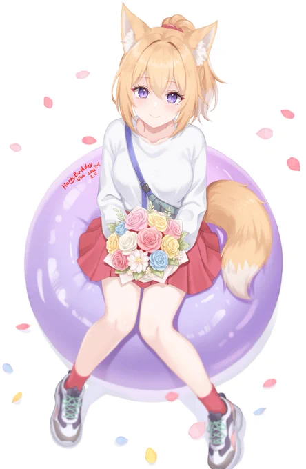 宇迦ちゃん誕生日おめでとう #ninjart